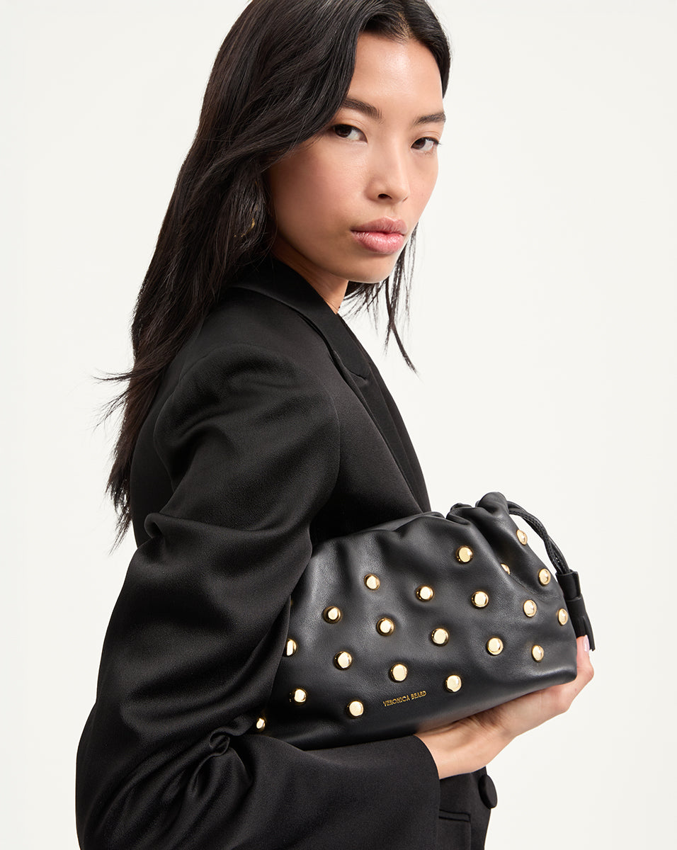 Veronica Beard Small Veronica Beard Studded Stash Bag