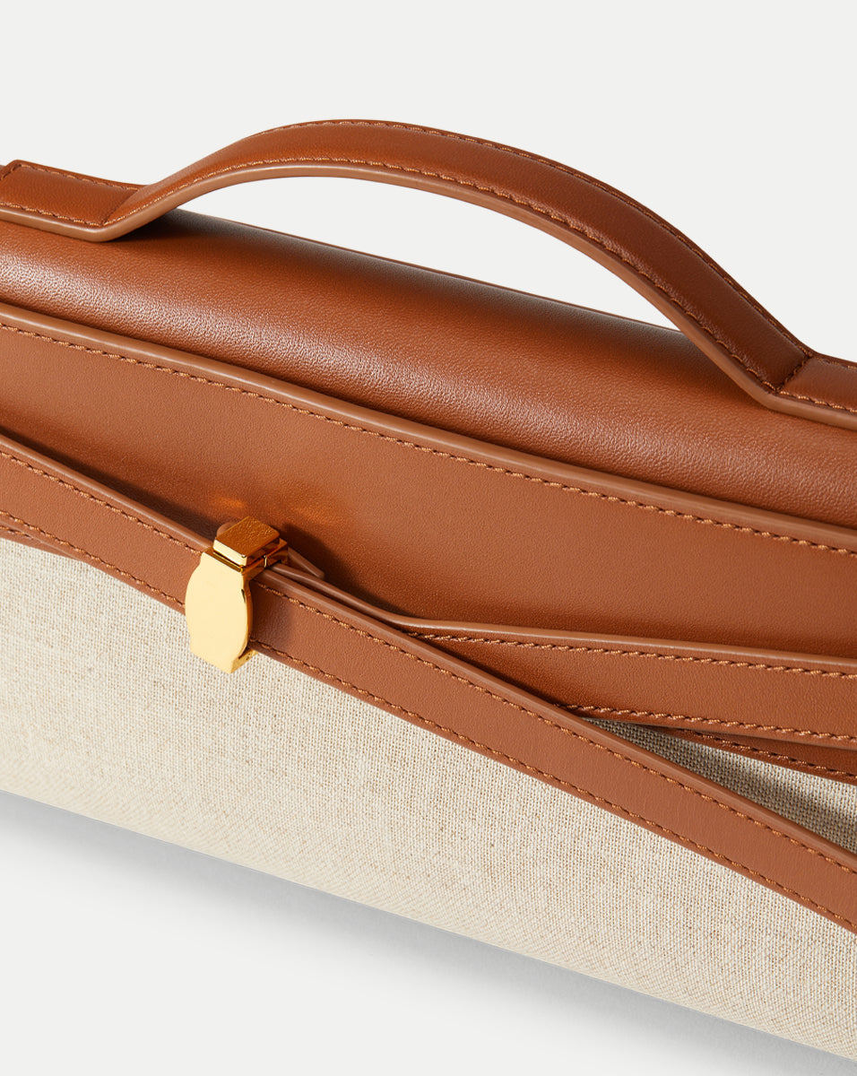 Veronica Beard Veronica Beard Canvas Dash Clutch