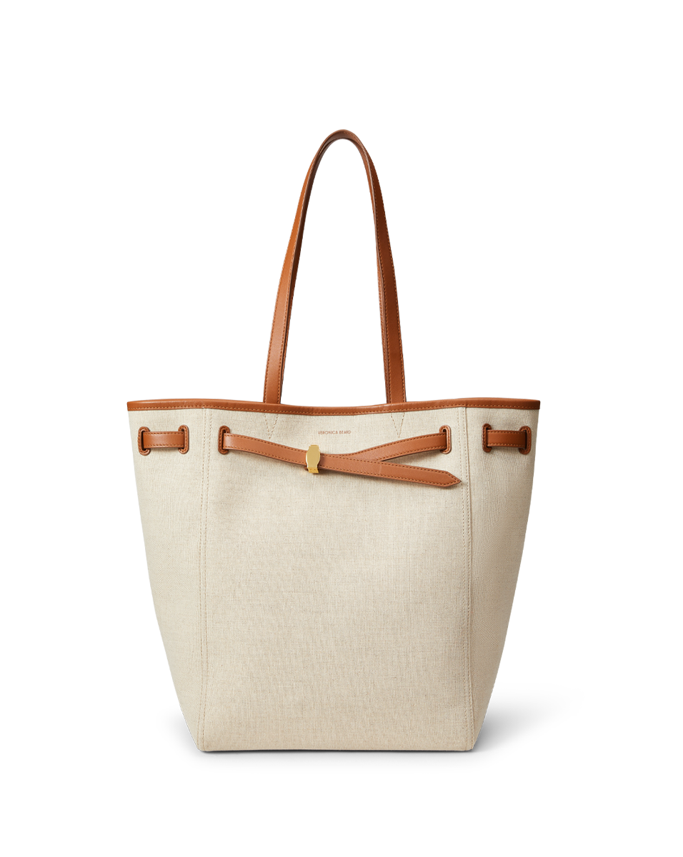 Veronica Beard Veronica Beard Canvas Dash Tote Natural Linen/Hazel