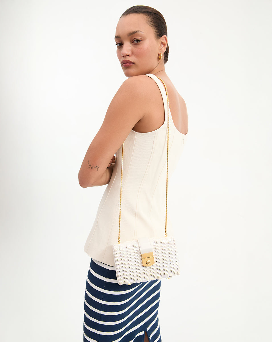 Veronica Beard Veronica Beard Lock Box Clutch