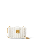 Veronica Beard Veronica Beard Lock Box Clutch Off-White