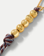Veronica Beard Paracord Beaded Bag Charm