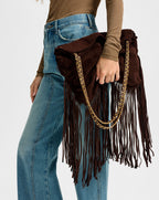 Veronica Beard Large Fringe Veronica Beard Slouch Bag