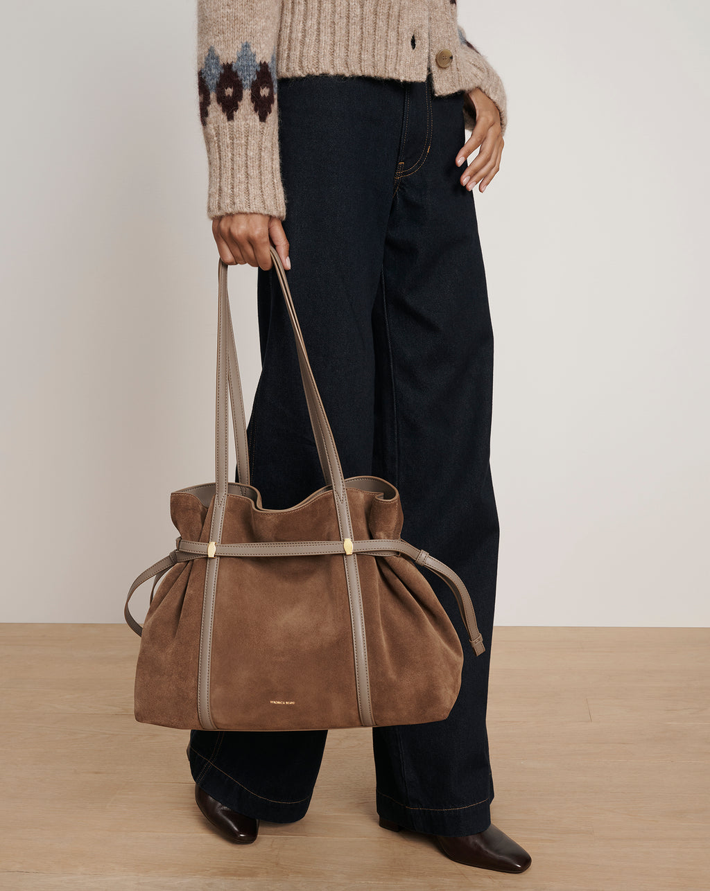 Veronica Beard Lasso Belted Tote Bag