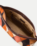 Veronica Beard Vida Patchwork Shoulder Bag