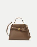Veronica Beard Dash Top-Handle Bag - Bark