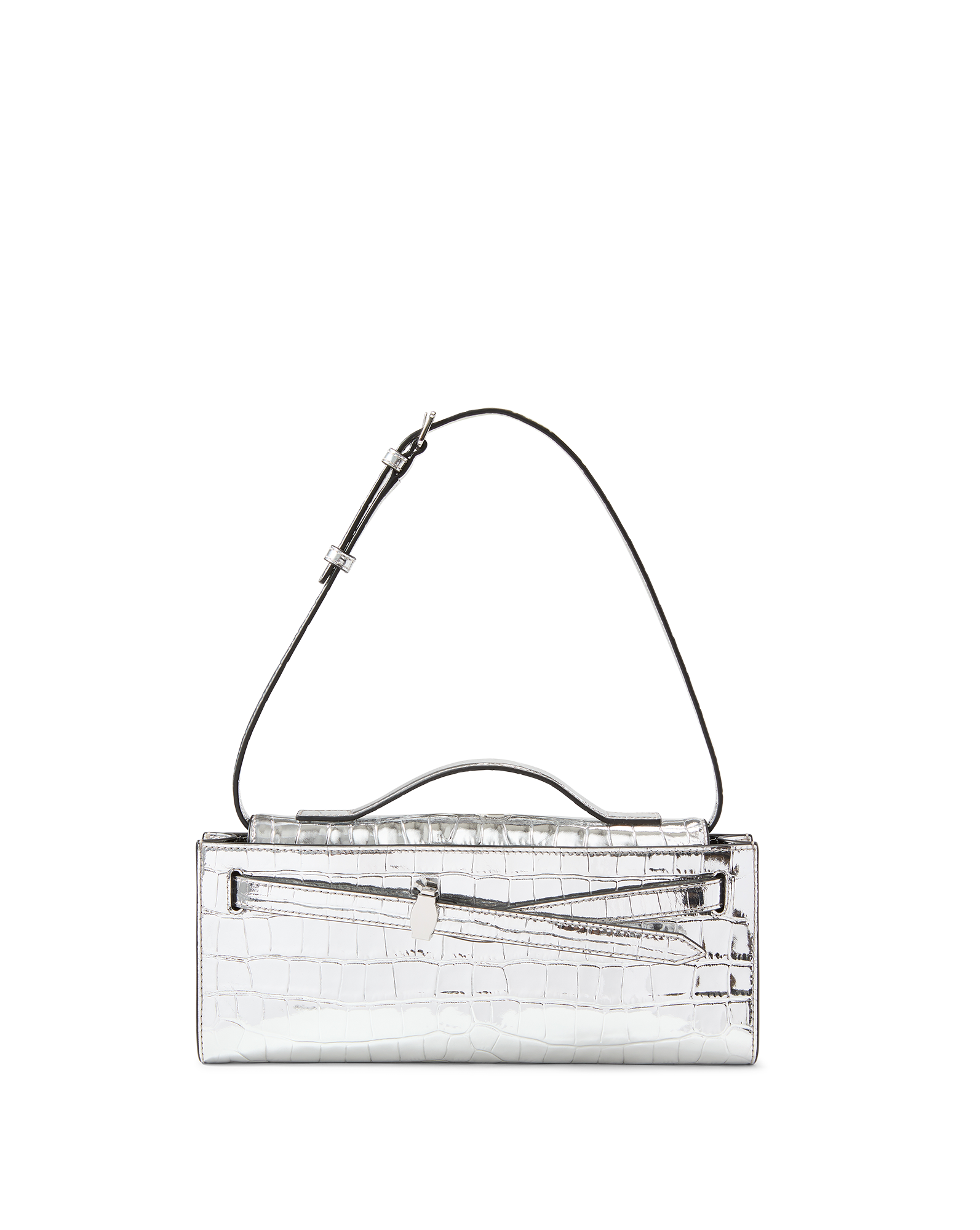 Veronica Beard Veronica Beard Dash Clutch Silver