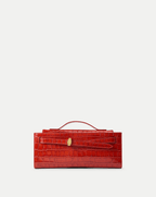 Veronica Beard Dash Clutch - Carnelian Red