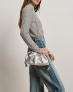 Veronica Beard Small Metallic Veronica Beard Stash Bag