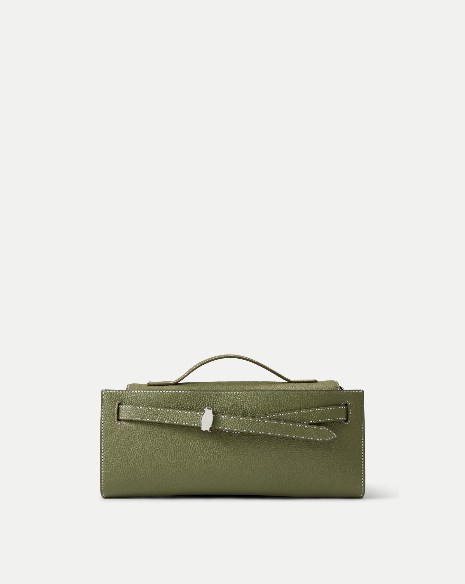 Veronica Beard Dash Clutch - Stone Army
