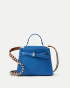 Veronica Beard Dash Top-Handle Bag - Blue Coast