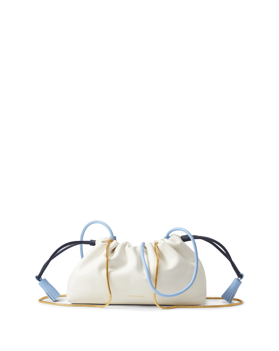 Veronica Beard Small Veronica Beard Stash Bag Off-White Multi