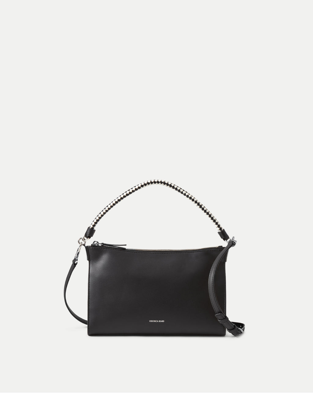 Veronica Beard Small Vida Shoulder Bag in Black
