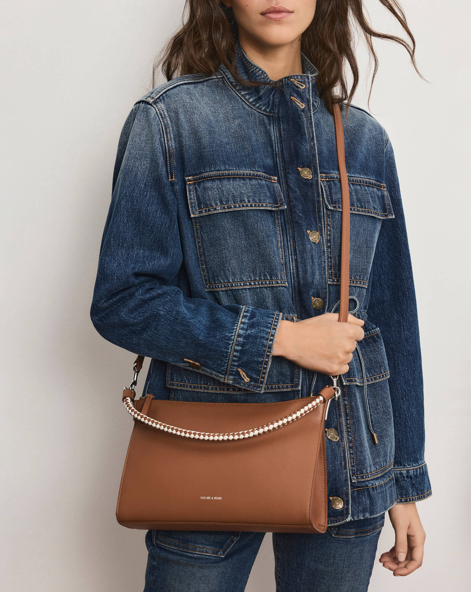 Veronica Beard Small Vida Shoulder Bag