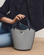 Veronica Beard Woven Anchor Bag