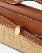 Veronica Beard Veronica Beard Raffia Dash Clutch
