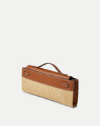 Veronica Beard Veronica Beard Raffia Dash Clutch