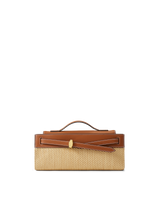 Veronica Beard Veronica Beard Raffia Dash Clutch Hazelwood/Natural
