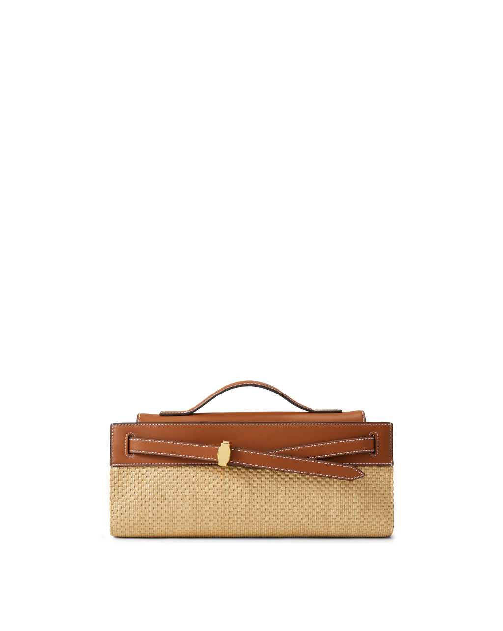 Veronica Beard Veronica Beard Raffia Dash Clutch Hazelwood/Natural