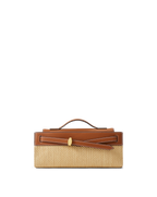 Veronica Beard Veronica Beard Raffia Dash Clutch Hazelwood/Natural