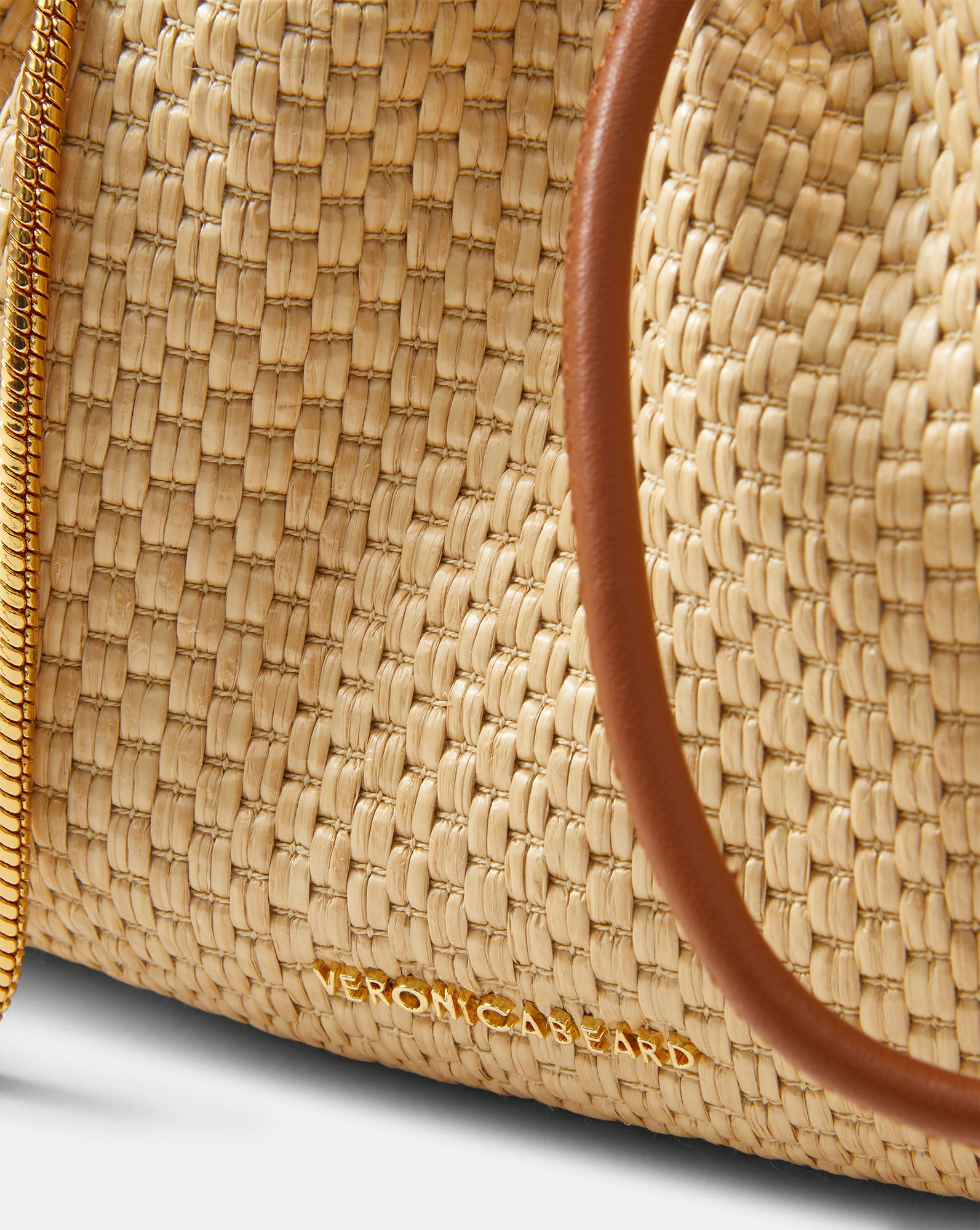 Veronica Beard Small Veronica Beard Raffia Stash Bag