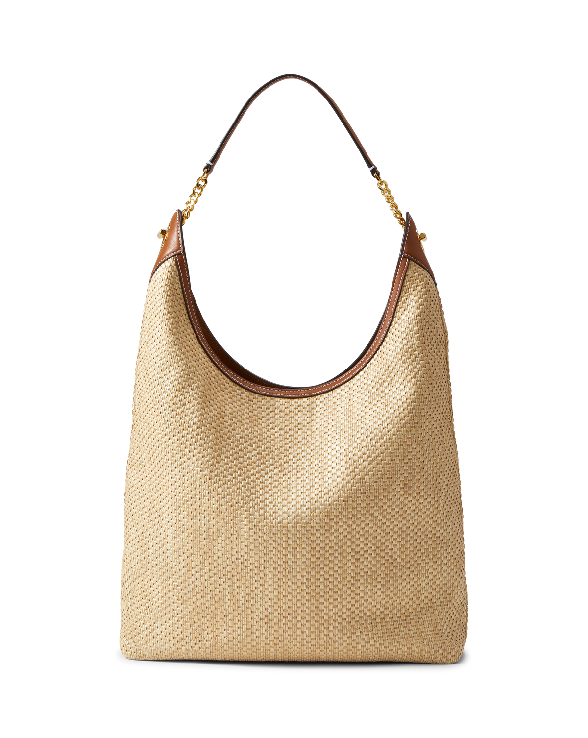 Veronica Beard Jour Raffia Bag Hazelwood/Natural