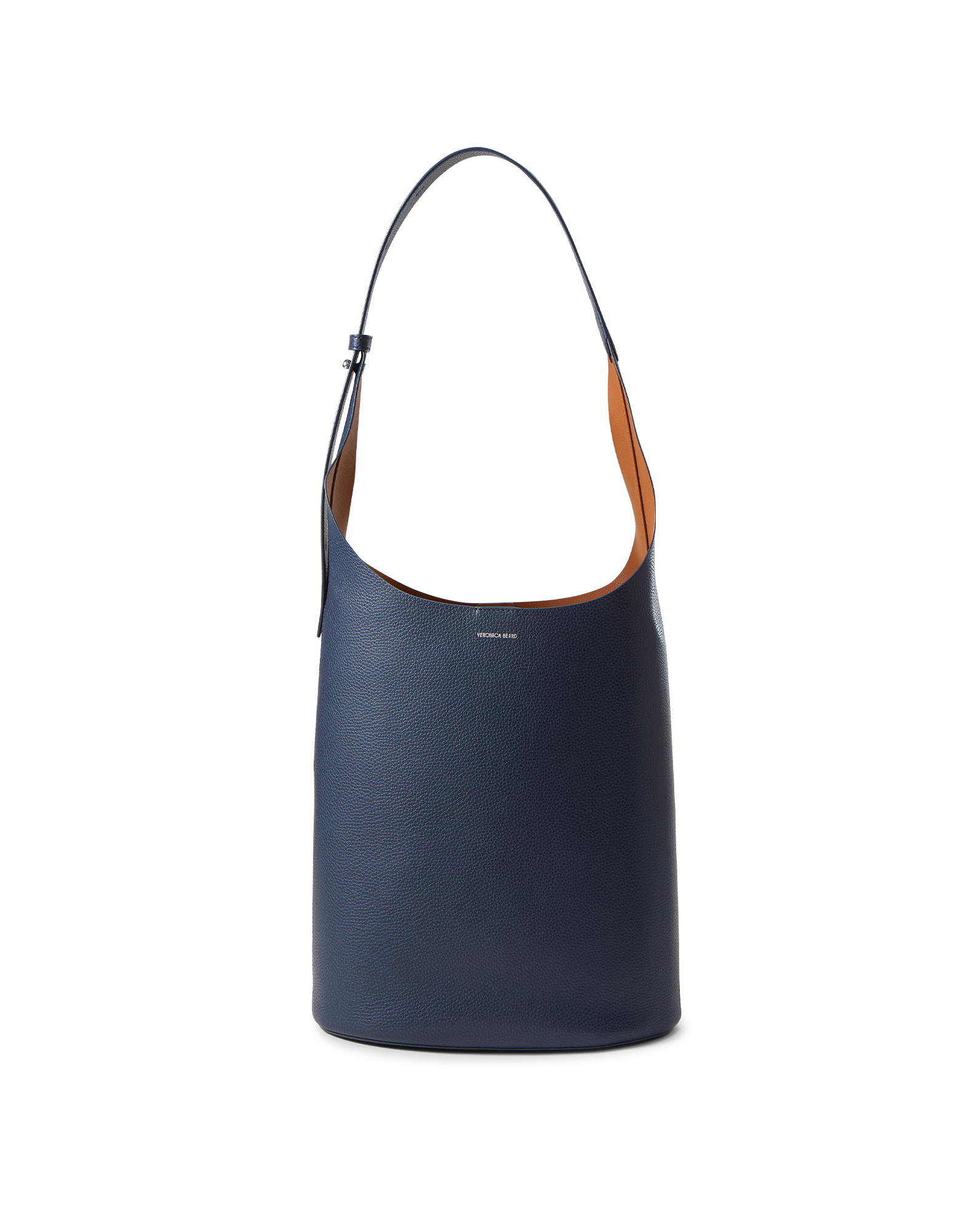 Veronica Beard Large Loop Bag Navy/Hazelwood