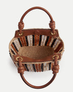 Small Beaded Veronica Beard Slouch Bag - Hazelwood Multi