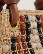 Small Beaded Veronica Beard Slouch Bag - Hazelwood Multi