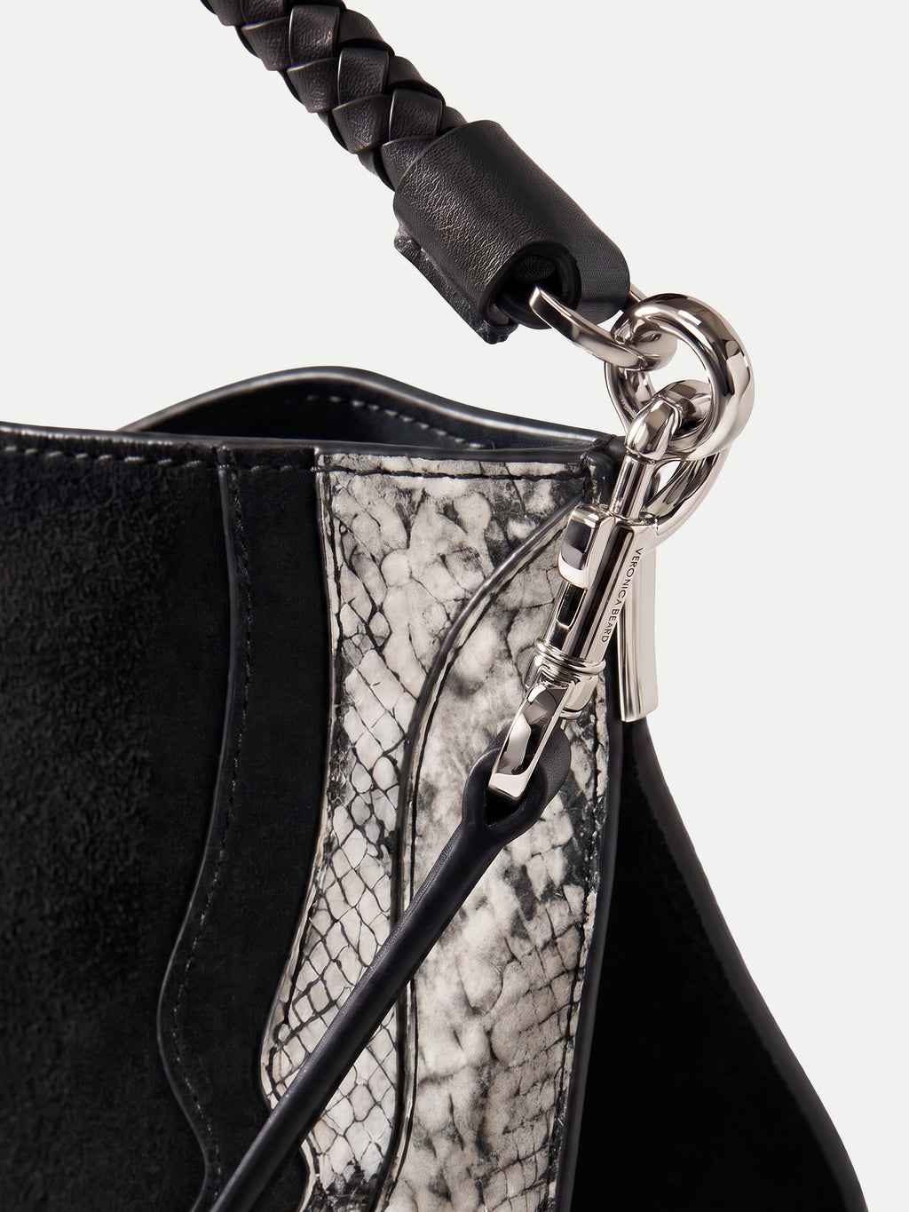 Veronica Beard Vida Shoulder Bag - Black Multi
