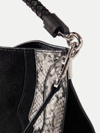Veronica Beard Vida Shoulder Bag - Black Multi