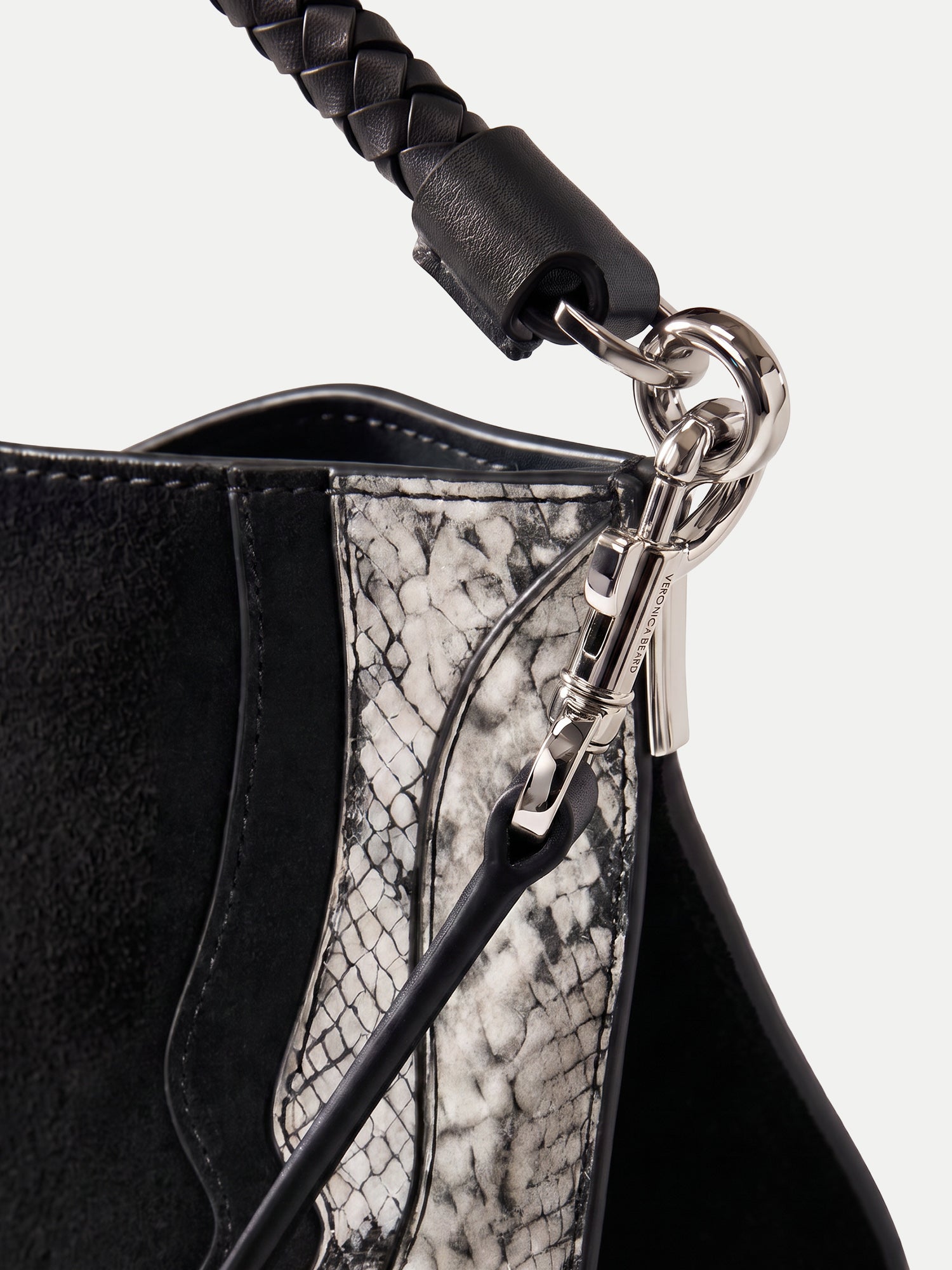 Veronica Beard Vida Shoulder Bag - Black Multi