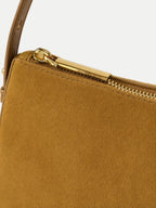 Veronica Beard Suede Prism Bag - Acorn