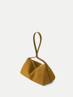 Veronica Beard Suede Prism Bag - Acorn