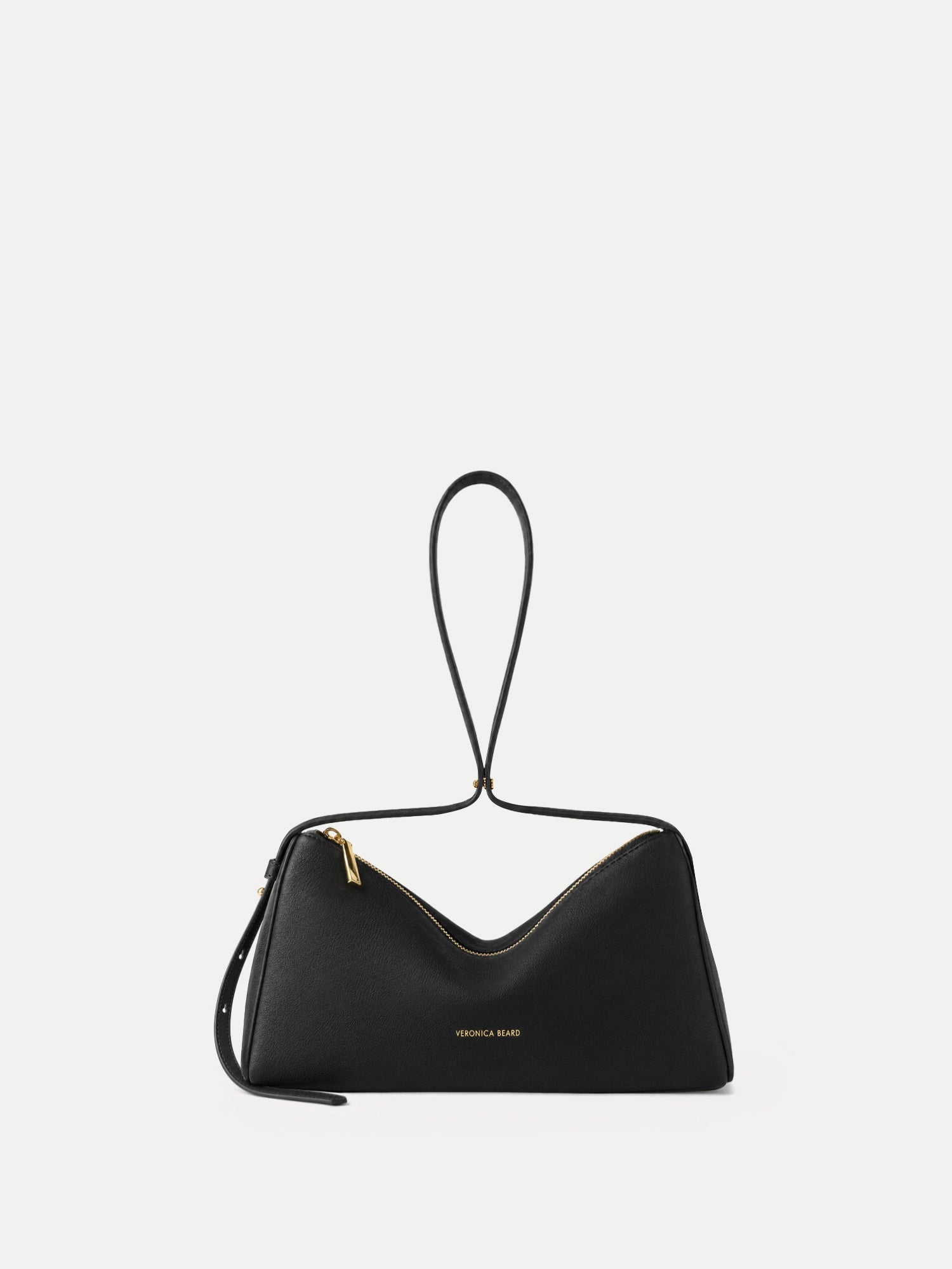 Prism Mini Shoulder Bag in Black Leather | Veronica Beard CA