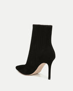 Veronica Beard Lisa Stiletto Mid-Heel Ankle Boot - Black