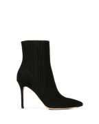 Veronica Beard Lisa Stiletto Mid-Heel Ankle Boot - Black