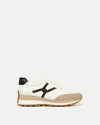 Veronica Beard Valentina Sneaker - White/Black