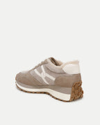 Veronica Beard Valentina Shearling Sneaker - Grey