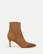 Veronica Beard Lisa Mid-Heel Ankle Boot - Hazelwood