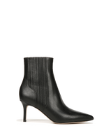 Veronica Beard Lisa Mid-Heel Ankle Boot - Black