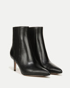 Veronica Beard Lisa Mid-Heel Ankle Boot - Black