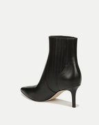 Veronica Beard Lisa Mid-Heel Ankle Boot - Black