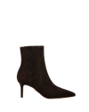 Veronica Beard Lisa Mid-Heel Ankle Boot - Espresso