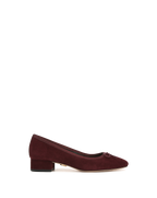 Veronica Beard Cecile Suede Ballet Pump - Acai