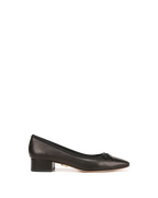 Veronica Beard Cecile Leather Ballet Pump - Black