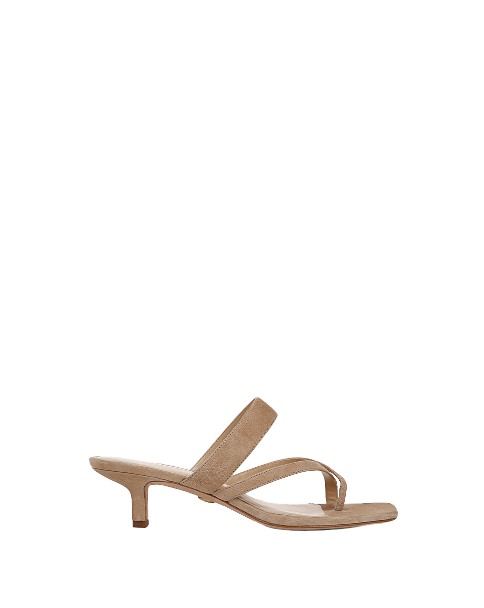 Veronica Beard Alanis Suede Sandal - Sand