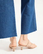 Veronica Beard Alanis Suede Sandal - Sand