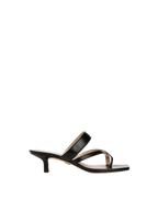 Veronica Beard Alanis Leather Sandal - Black
