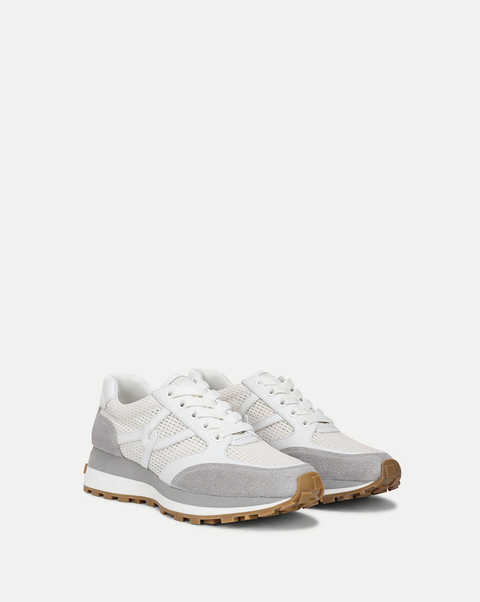 Veronica Beard Valentina Suede Sneaker - Lunar/Lily
